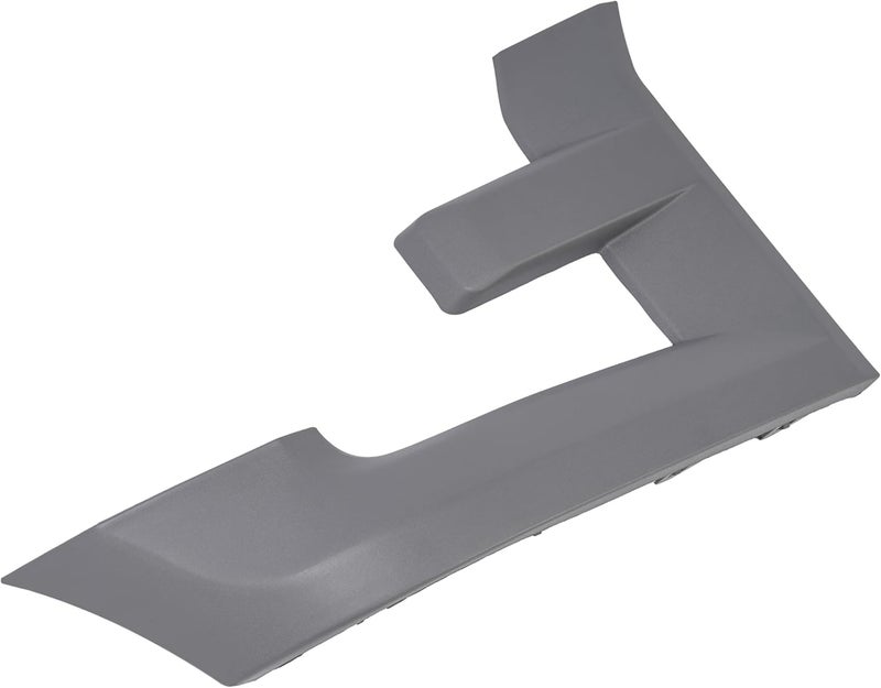 ALMULOO Headlight Bezel Right Compatible with 2015-2017 Ford F150 Front Lamp Cover Trim Plastic(PP) Painted W/Texture Primed Gray Replacement for FL3Z17C754AA FL3Z17C754BPTM - Image 1